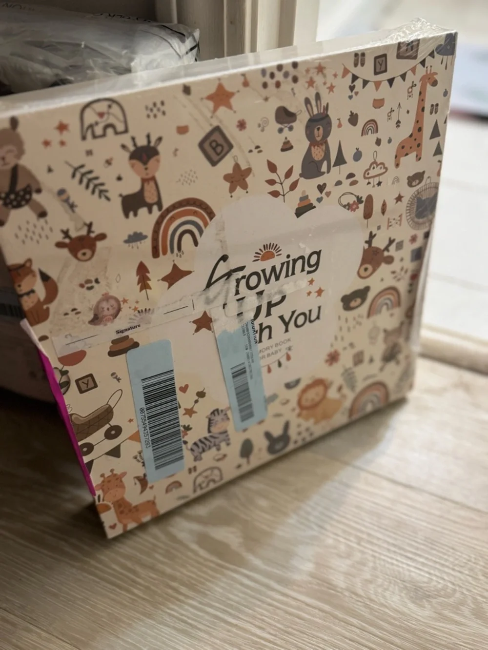FACTORY SEALED My Baby's First Five Years Memory Book - Floral Neutral Nursery